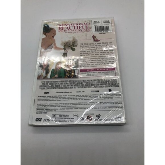 NEW Sex And The City The Movie DVD Sarah Jessica Parker Widescreen Edition - Picture 3 of 3